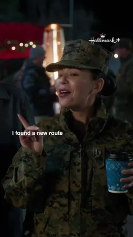 Don't miss the all-new Hallmark original movie, Christmas on Duty, part of #CountdownToChristmas. Now streaming on @HallmarkPlus, presented by USAA. 🎖🎄