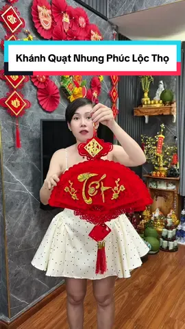 Trả lời @Hồng Trúc [Tặng Móc Treo] Khánh Quạt Nhung Phúc Lộc Thọ Tết Chất Liệu Nỉ Nhung 3D Tặng Kèm Móc Dán Hàng Size To(78x45). Khánh Nhung Treo Tết Decor Siêu Đẹp.Phụ Kiện Trang Trí Tết  #trangtritet #tetnam2026 #khanhquat2026 #cindythuytichcuc