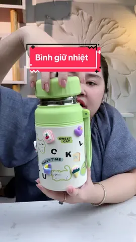Bình giữ nhiệt #binhgiunhiet #binhgiunhietcute #binhgiunhietthongminh 