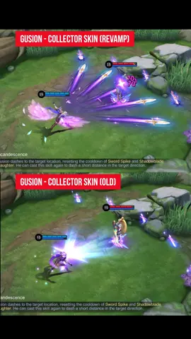 Gusion MLBB - Collector Skin Revamp Effect #MLBB #WinWithMLBB #mobilelegends #mlbbcreatorbase #gusionmlbb 
