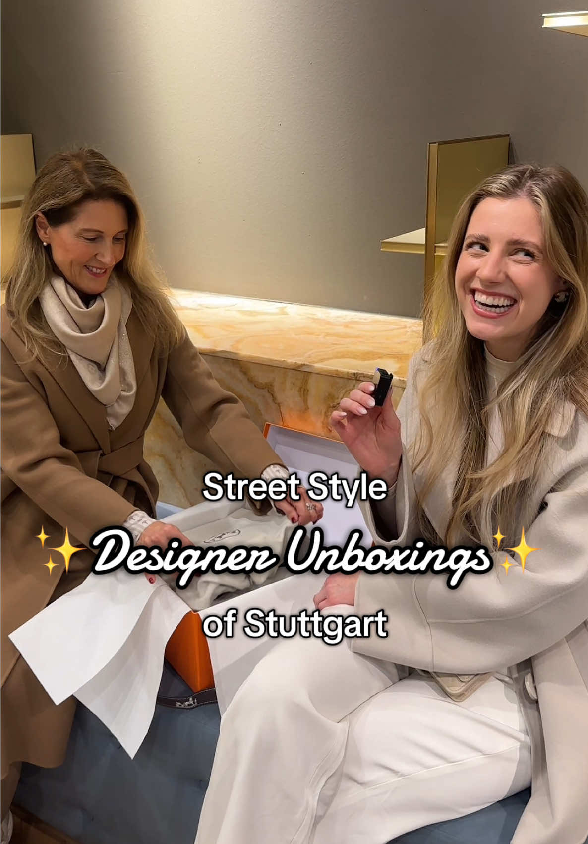 Wie schön ist bitte diese Tasche? 🧡 #birkin #luxuryunboxing #hermesbag #muttertochter #creatorsearchinsights 