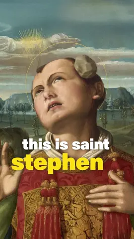 Saint Stephen was incredibly good at preaching. Perhaps a bit too good. Because Stephen didn’t sugarcoat anything, and his honesty made a lot of people very, very angry. According to the New Testament, while he was defending his faith, he had a powerful vision of heaven opening and Jesus standing at God’s right hand. The crowd absolutely lost it, dragged him outside the city and stoned him, making Stephen the first Christian martyr. And if that weren’t tragic enough, artists spent centuries painting him with stones piled on his head, cradling rocks in his arms or getting brutally pelted. Poor Stephen.  Lucky for him, his courage and compassion made him one of the most important saints in Christianity. And the patron saint of bricklayers and stonemasons. Seriously.