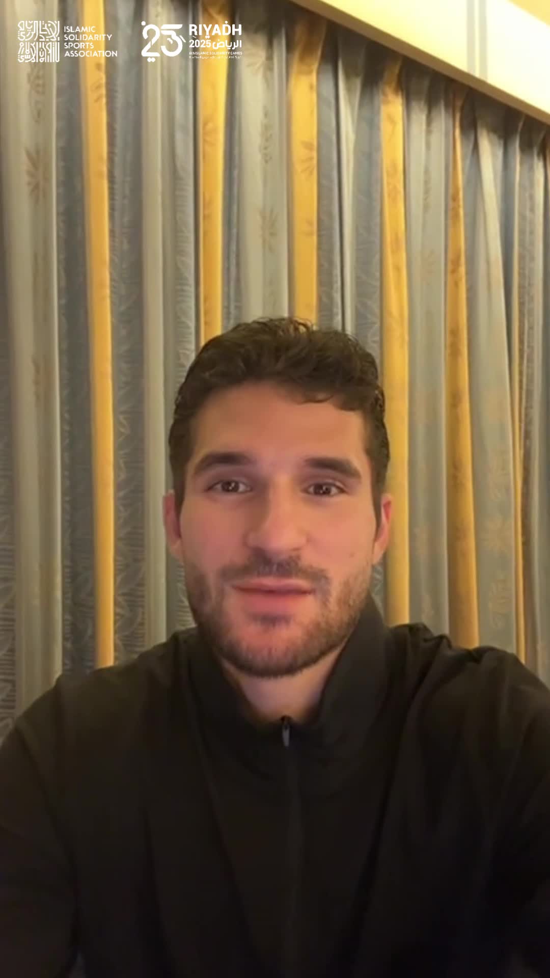 🇩🇿 Algerian international Houssem Aouar invites you to the Finals of the #IslamicSolidarityGames! 😍 Today’s Finals: 🤼 Wrestling 🎽 Athletics 🤺 Fencing Tomorrow: 🤾‍♂️ Handball 🤼 Wrestling 🎽 Athletics 🏋️ Para Powerlifting #Riyadh2025