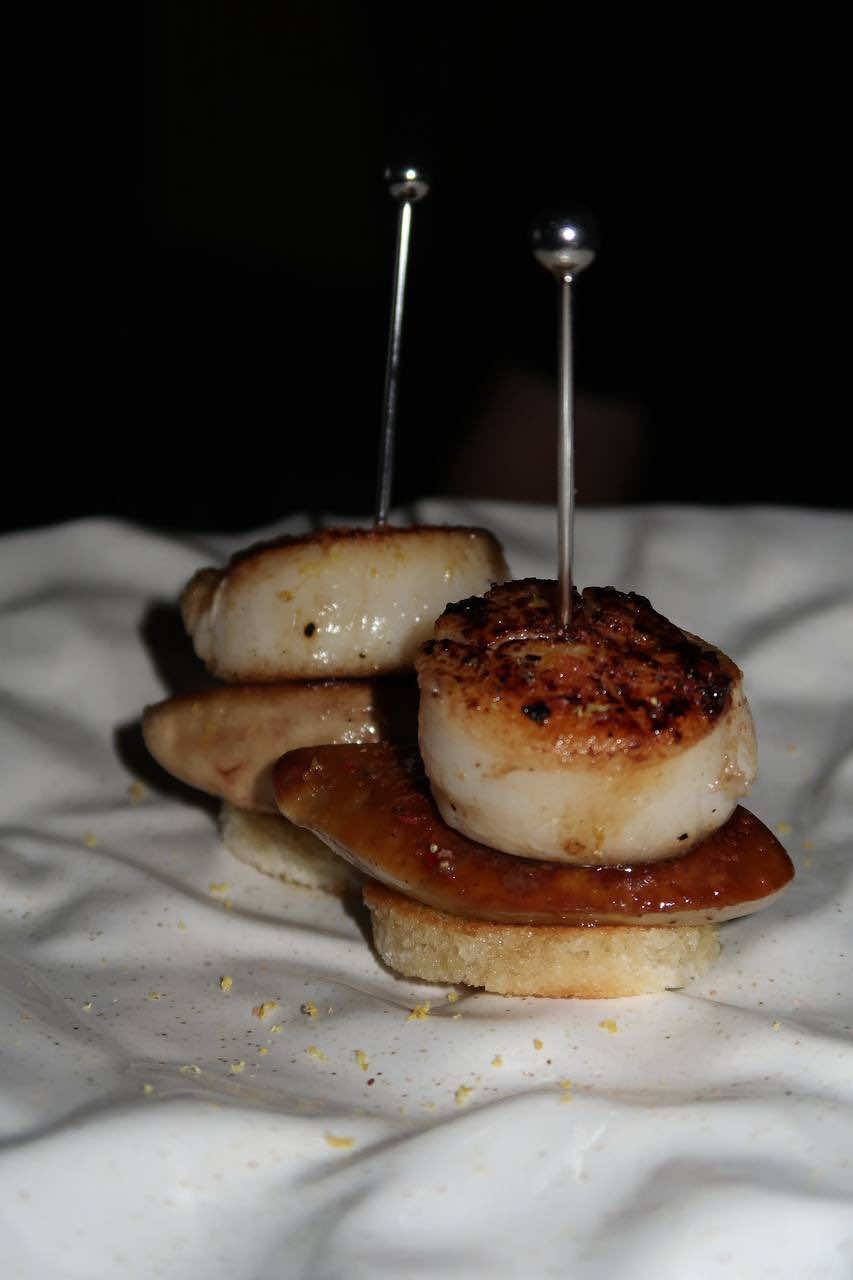 Фуа-гра и морские гребешки 🤌🏻