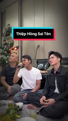 Thiệp Hồng Sai Tên bản live đầu tiên của ca sĩ nguyễn Thành Đạt cùng với Chu Bin và ca sĩ A Tuân#thiephongsaiten #nguyenthanhdat #chubin #atuan #lengangtroi 