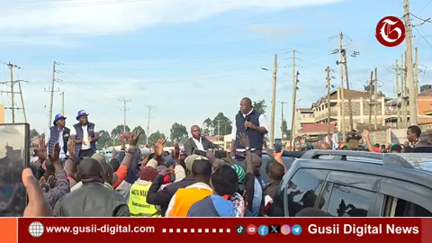 Dr. FRED Matiang’i at Nyaronde Declares war with Osoro and team in Nyansiongo by-election 🔥  