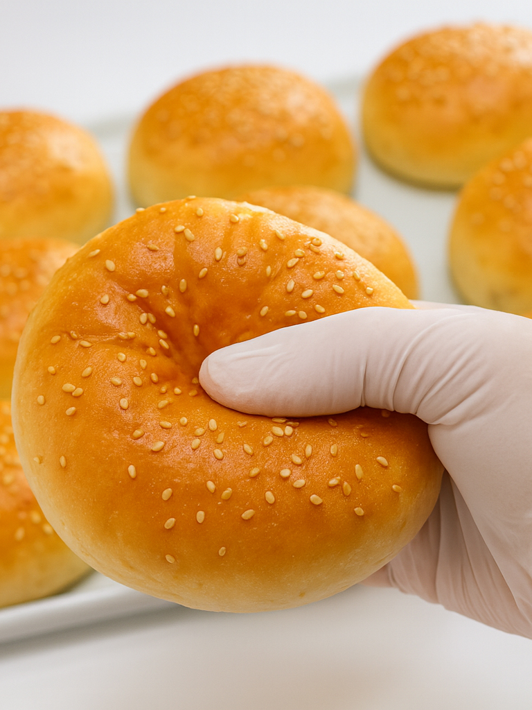 سر خبز البرغر الاقتصادي الهش والطري الذي يحلم فيه الكل بدون بيض وبدون زبدة 🔥 #خبز_البرغر مع رباح محمد أول ما تجربي هالطريقة رح تلاحظي قوام العجينة كيف بيكون طري وسهل، والخبز بعد الخبز بيطلع منفوخ ومليان هواء من جوّا، وقشرته ناعمة من برّا. سر الطراوة بهالوصفة هو توازن المكونات ووقت العجن، غير إنه ما بتحتاج لا بيض ولا زبدة ومع هيك بتحصلي على نتيجة بتشبه الجاهز. جربيه لأول مرة ورح تعتمديه دائمًا لساندويشات البرغر والعشاء. إذا بتحبوا وصفات العجين السهلة هذا الخبز رح يصير من المفضلين عندكم. المكونات حليب دافئ 2 كوب 500 مل 🥛 خميرة فورية 1 ونصف ملعقة كبيرة 🍞 سكر 1 ملعقة كبيرة 🍬 خل أبيض 1 ملعقة كبيرة 🍶 زيت نباتي نصف كوب 110 مل 🛢️ دقيق 5 أكواب 700 غرام 🌾 بيكنج باودر 1 ملعقة صغيرة ⚪ ملح 1 ملعقة صغيرة 🧂 خليط التلميع حليب سائل ربع كوب 🥛 قطر أو سكر 1 ملعقة كبيرة 🍯 رشة سمسم محمص اختياري 🌿 الكوب المستخدم في الوصفة سعته 250 مل #خبز_البرغر #خبز_منزلي #عجينة_ناجحة #خبز_طري