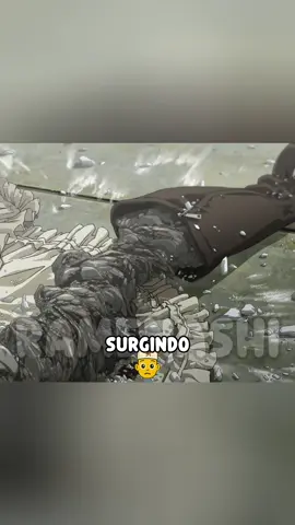 Um viro atinge a cidade, transformando humanos em pedra #anime #otaku #overpower #KingofThorn 