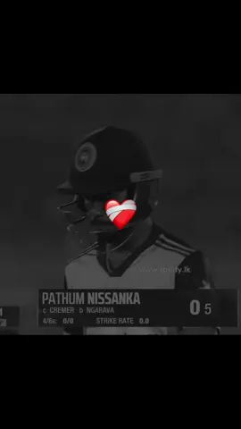 Come Back Strong Podi 🥺❤️‍🩹 | SL vs ZIM 2025 | 2nd T20 | Pathum Nissanka 