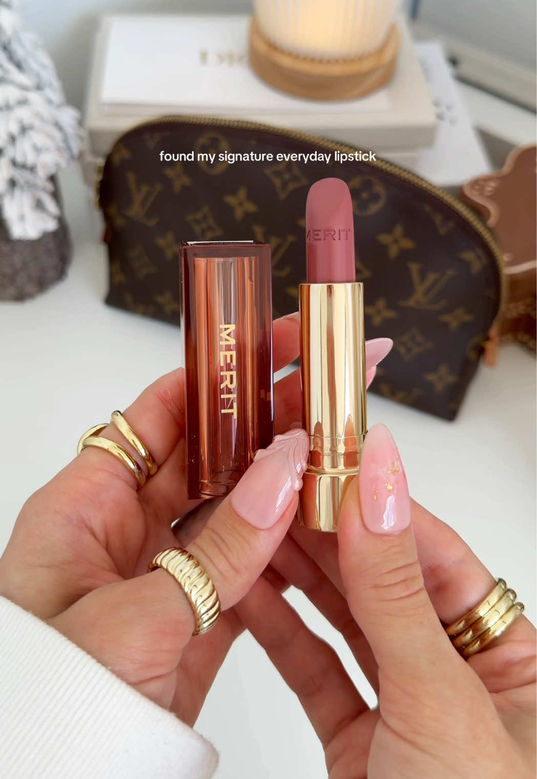 #meritbeauty #merit #lipstick #TikTokShopBlackFriday #tiktokshopcreatorpicks 