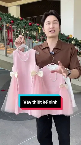 Váy trẻ con cũng thiết kế luôn nha #tikhub #xuhuong #thoitrangtreem #vaychobe #vaychobegai 