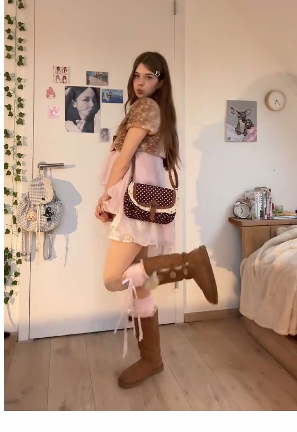 I love dressing up yippie!!^^ All the adorable tops are from @Cider ! Code in my bio  #fitcheck #cuteoutfit #jfashion #dollette #fyp 