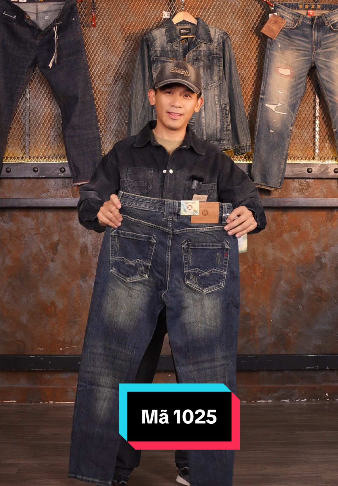 Mã 1025 - Slim, co giãn. Thiết kế đẹp. #quanjeannamcaocap #slimfitjeans 