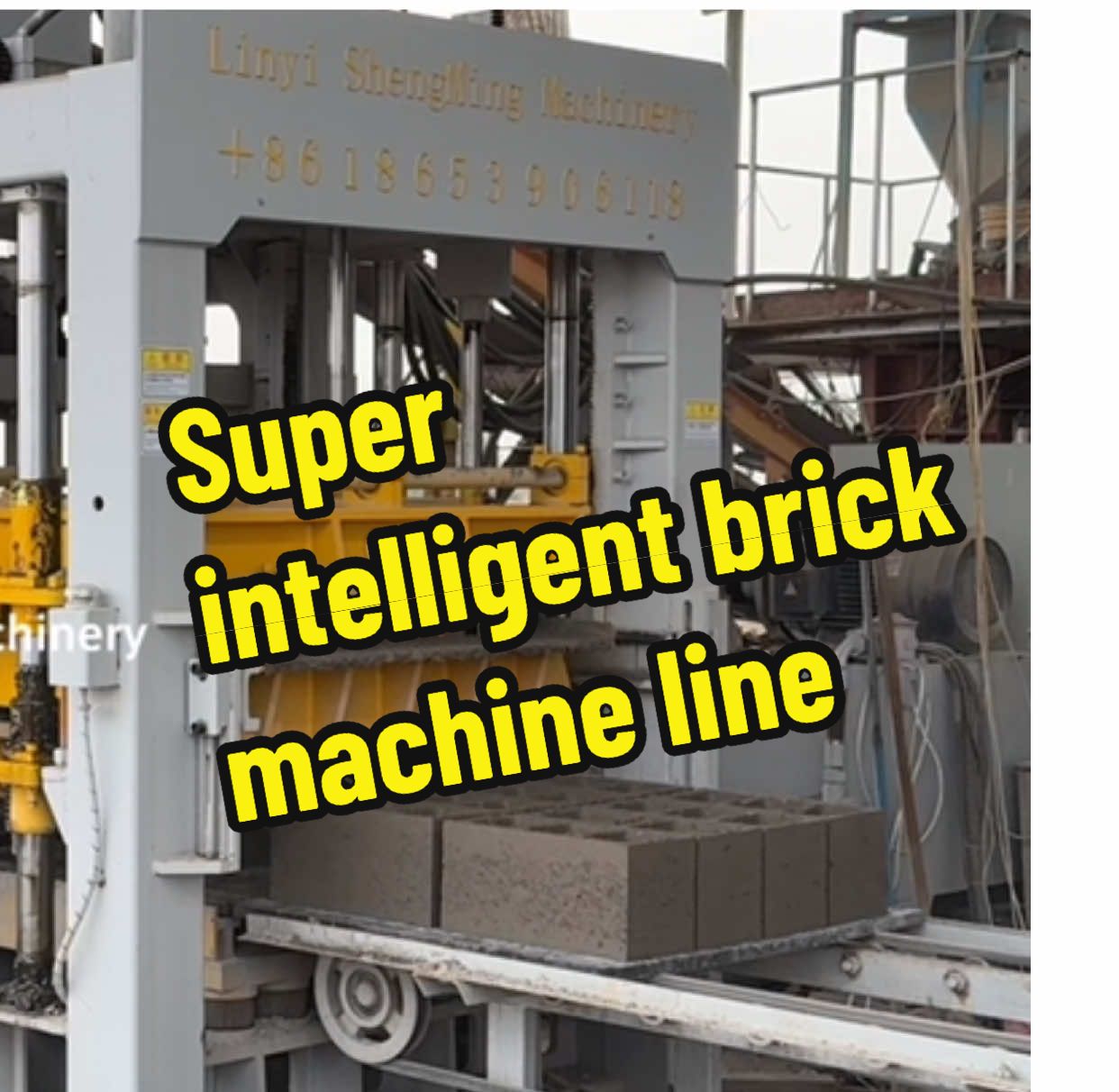 QT8-15 super automatic brick machine.whole line only 3 workers .one day make 15000 piece brick. Mold changeable for different brick and paver. Welcome to send us inquiry once you like #brickmakingmachine #automaticbrickmakingmachine #blockmachine #intelligentbrickmachine #automaticbrickmakingmachine 