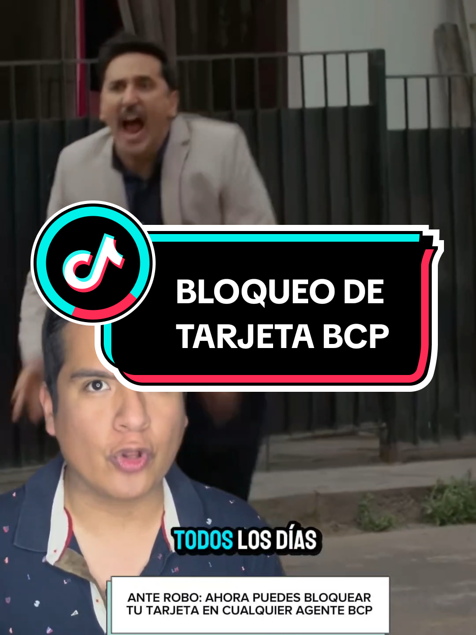 ÚLTIMO MINUTO: Ahora puedes bloquear tus tarjetas en cualquier agente BCP a nivel nacional. Ahora Foncho y todos podemos sentirnos más tranquilidad ante un eventual robo. Pasa la voz. #elchicodelasnoticias #publicidad #bcp #bloqueodeemergencia @Banco de Crédito BCP 