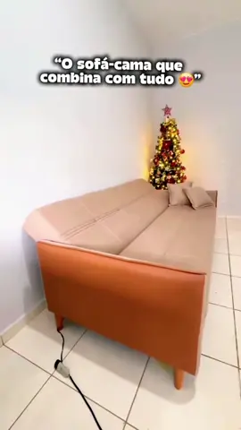 Sofá Cama servia #sala #sofacama #conforto #sofa #amo 