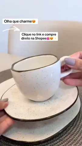 Sua cozinha ainda mais chique😍 #pratoschiques #achadinhosshopee #videosvirais #ceramica 
