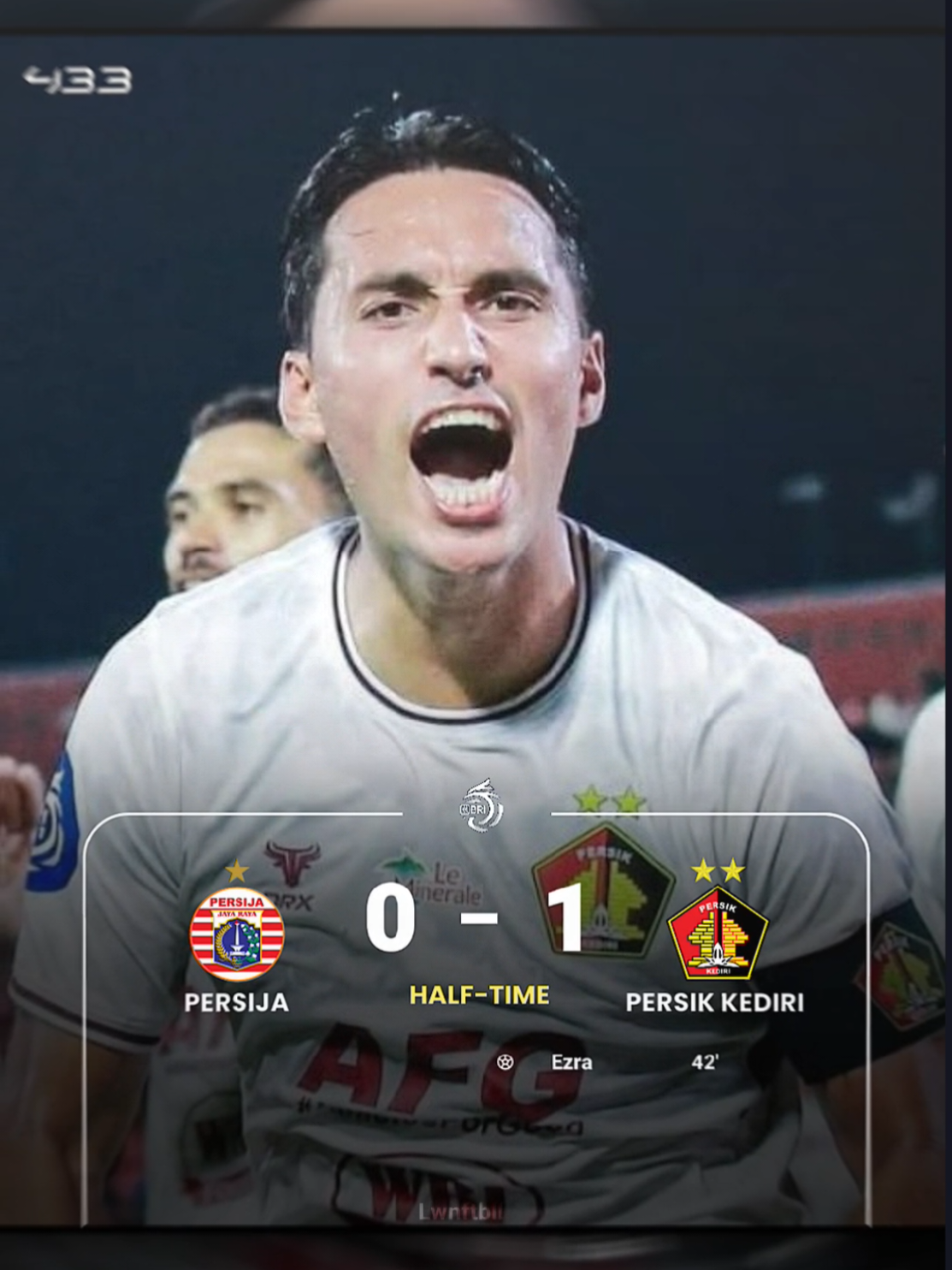 📌 Full time Persija vs Persik (3-1), the rill comeback🥶🔥 . . #persija #persikkediri #superleague #fyp #lwnftbll 