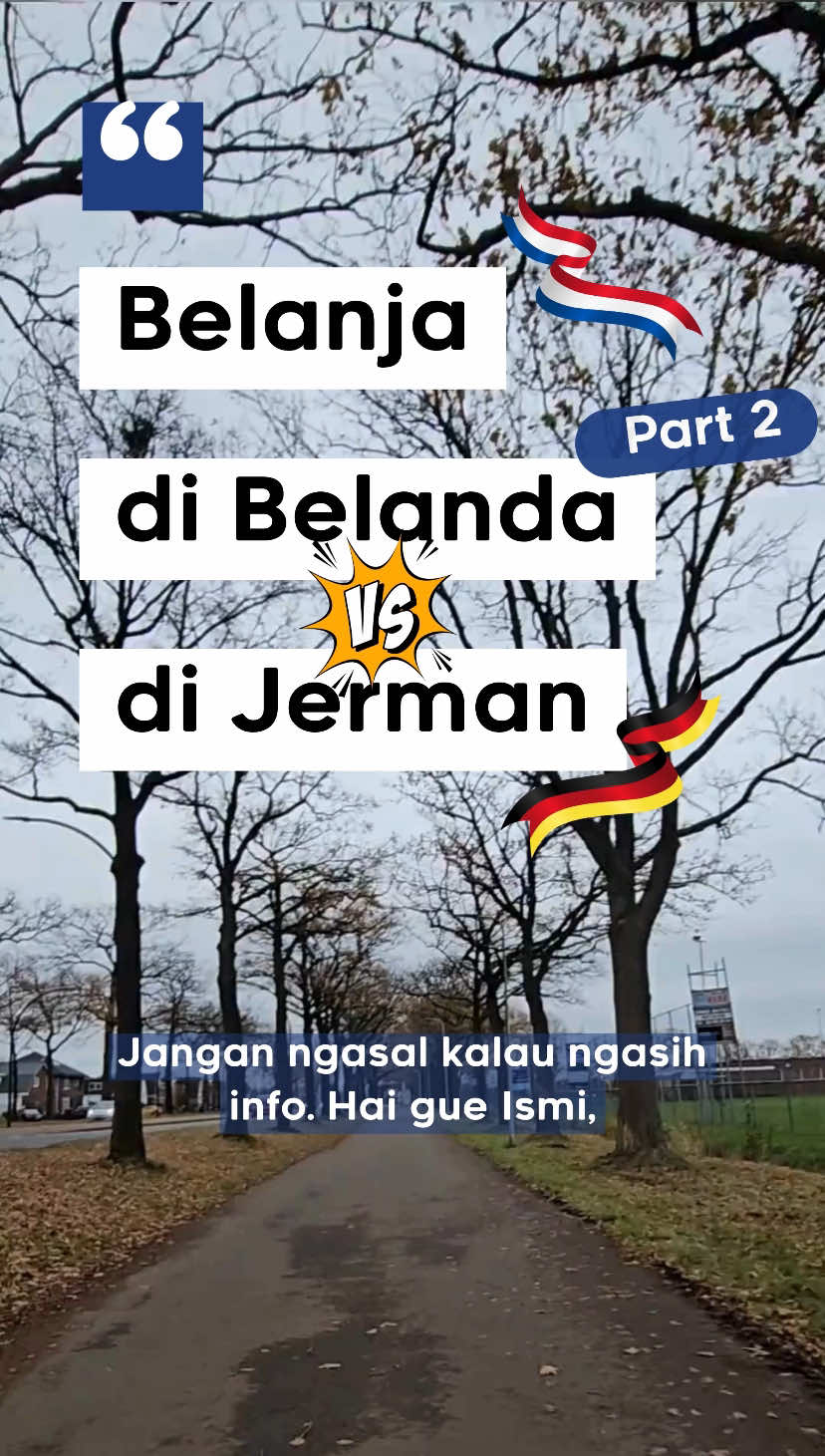 Jangan bilang info gue ngasal dulu 😌 Hari ini gue buktiin lagi perbandingan harga Belanda vs Jerman — dan jelas banget bedanya! Dari rumah gue di Enschede ke Aldi Jerman cuma 30 menit naik sepeda, dan hasilnya? Banyak harga yang lebih murah di Jerman: 🧅 Bawang merah, bawang putih 🥬 Lettuce, timun 🍚 Beras 🧈 Butter 🧀 Mozzarella — merek sama, tapi beda jauh harganya! Makanya banyak orang Indonesia di perbatasan yang pilih belanja ke Jerman buat hemat belanja bulanan. Info gue jelas, bukan ngasal 😉 #BelanjaHemat #HidupDiBelanda #BelanjaKeJerman #ismidibelanda #fypシ 