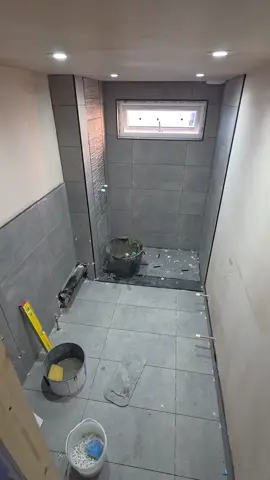 good init. #buildersoftiktok #tiling #bathroom #loftconversion #plumbersoftiktok 