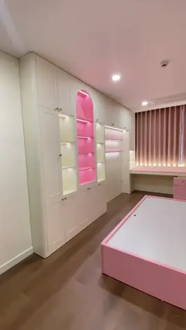 Chủ đầu tư khuyên bỏ nghề rồi các bác àh 😬😬😬.  P/s: Phòng ngủ cho 2 cô công chúa. #noithat #kientruc #trending 