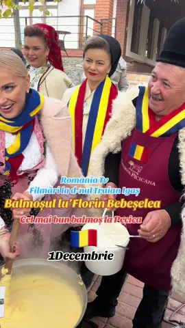 Filmări pentru ROMÂNIA TV Cel mai bun balmoș e cel făcut de d-nul Florin Bebeșelea,bineînțeles cu ajutorul meu😉.La Pecica se organizează an de an filmari pentru 1Decembrie.Ne bucurăm ca si in acesta an am putut fi raspunde afirmativ la invitația d-nului ministru,Traian Igas.#romaniatv #constantintraianigas#aureltamas #cristianpomohaci #tavernapecicana @Romania TV @Romania TV @ROMANIA TV @Cristian Pomohaci 