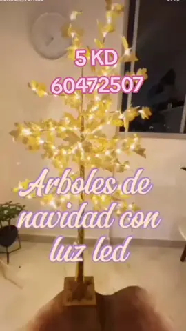 5 KD Decorative Light Tree To Add A Decor To Your House In Festivities, To Order WhatsApp 60472507. https://alanaqahkw.com/