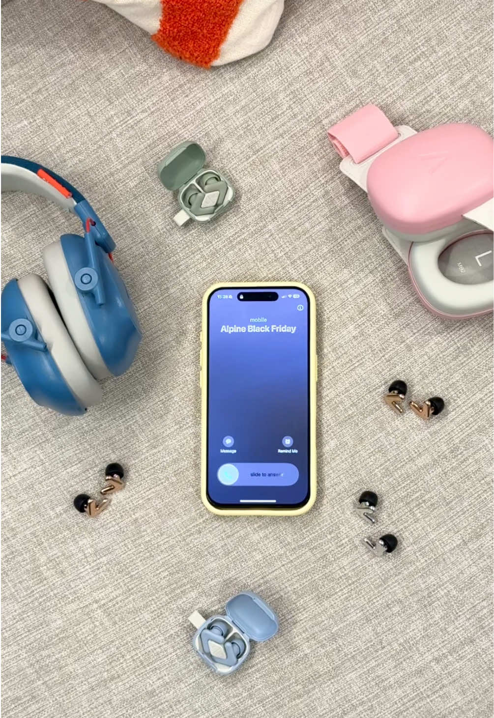 Don’t miss out on our Black Friday discounts! Get up to 25% off on your Alpine orders and enjoy! 🥳 #blackfriday #earplugs #alpinehearingprotection #ordernow #noisereduction 