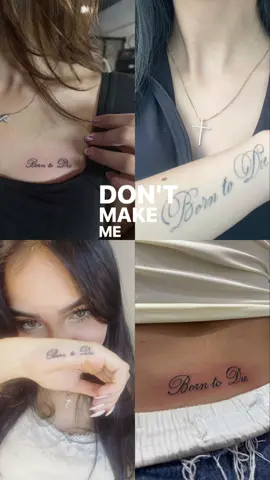 #tattoo #borntodie #lanadelrey 