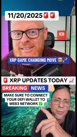 XRP GAME CHANGING MOVE🚨 XRP continues to Stand out as one of the most disruptive forces in the crypto space. While Ethereum and others evolved as byproducts of early blockchain experiments, XRP was built with a clear purpose — speed, scalability, and real-world utility. It's not just another digital asset; it's a bridge currency designed to move value across borders in seconds. As new layers of blockchain innovation emerge, XRP remains at the center of financial transformation, pushing for a future where transactions are instant, efficient, and truly decentralized.  Do NOT keep your XRP or any crypto on centralized exchanges — they’re no longer safe after the recent crash. Protect your assets before it’s too late. Move your XRP/crypto into a secure DeFi wallet, connect to Web3, and take full control of your holdings. If you need help setting it up the right way, DM me for step-by-step guidance on the safest Web3 security setup.  #xrppriceprediction #viral #xrpupdate #massivexrpnews #xrparmy 