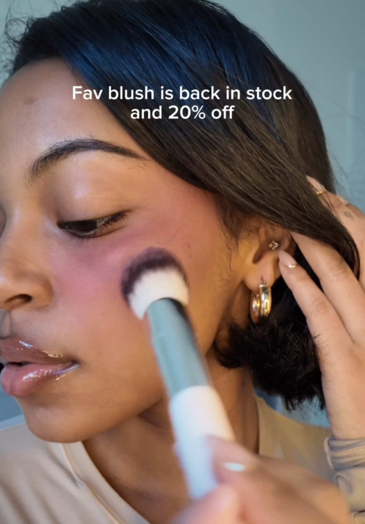 @ILIA Beauty’s viral blush just came back in stock and it’s 20% off! wearing A Fine Romance + Wonder 💗 #iliabeauty #iliapartner @sephora 