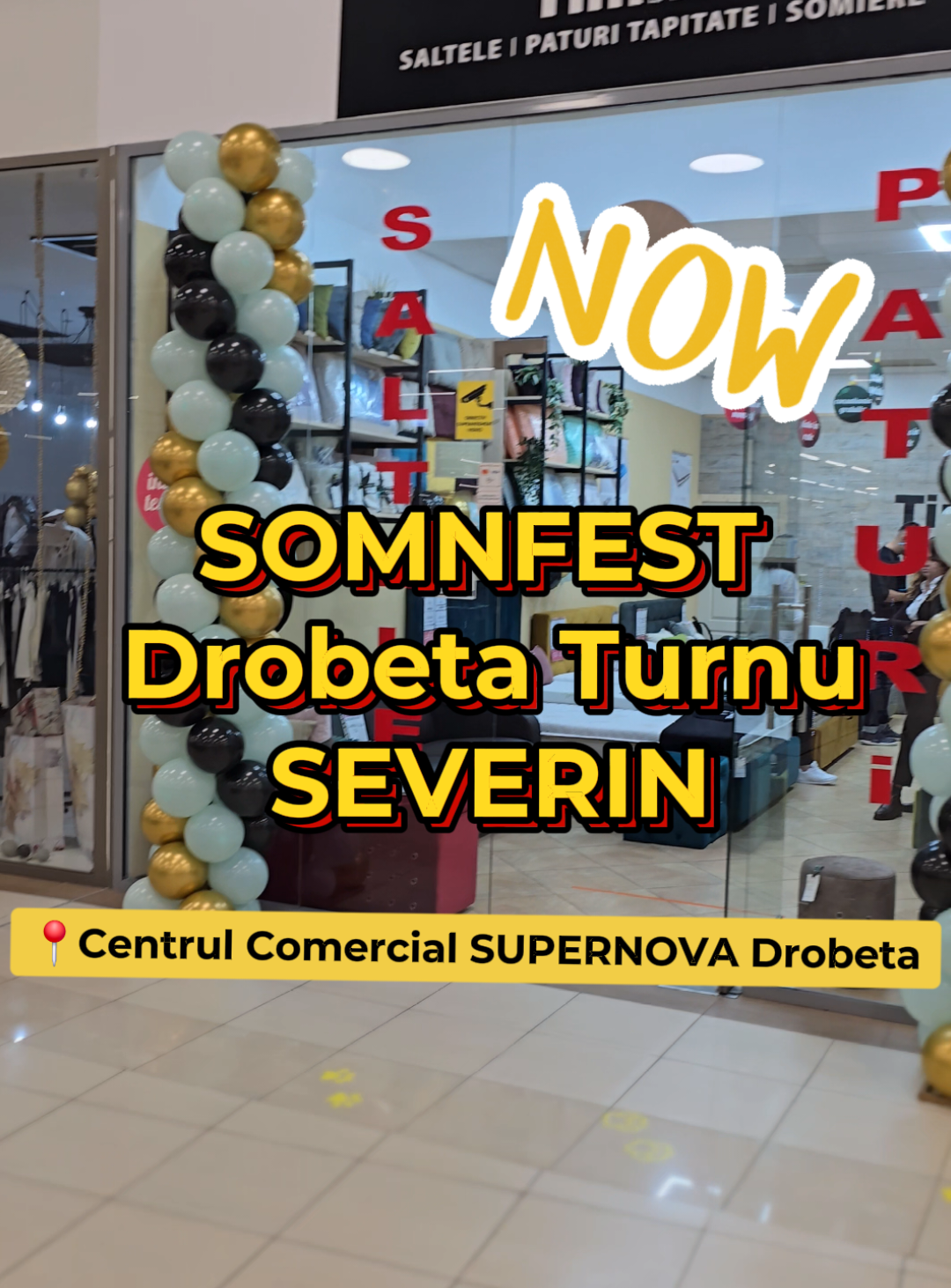 🎯SEVERIN   vine SOMNFEST la TIMFLEX REDUCERI OUTLET la saltele, paturi și canapele . 📅. 20 - 23 noiembrie  📌Aleea Constructorului 1, aflat in Supernova Drobeta 🕘 9.00 – 21.00 💥 Reduceri suplimentare + produse OUTLET = combinația perfectă pentru un somn bun la preț mic!