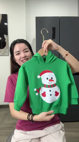 Áo hoodie Giáng Sinh bé trai