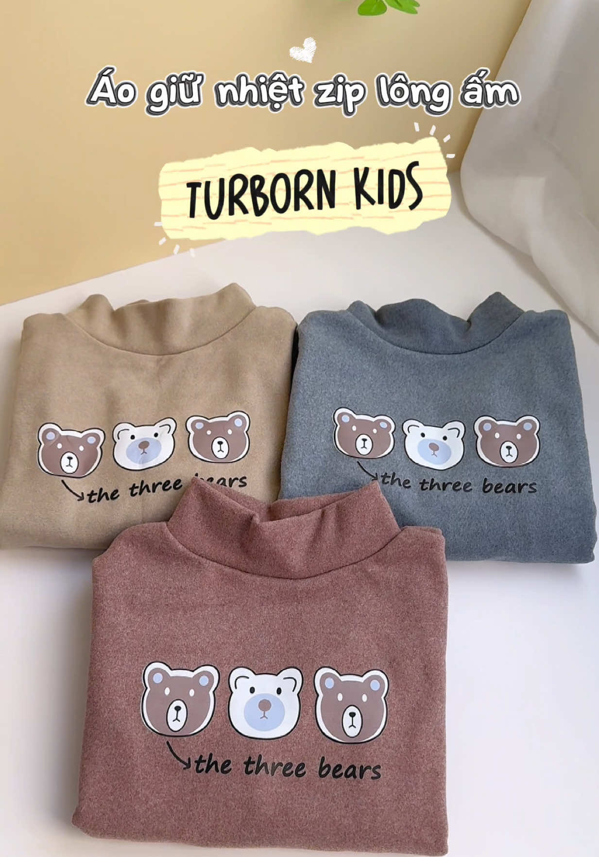 Các mom đã sắm áo giữ nhiệt cho con nhiều chưa #minkydaily #quanaotreem #aogiunhietchobe #turbornkids 