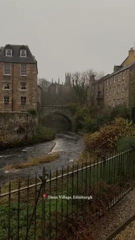It’s like straight out of a fairytale 🤎🏴󠁧󠁢󠁳󠁣󠁴󠁿 #deanvillage #edinburgh #fyp