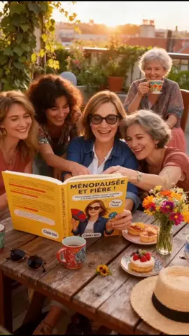 Ménopause ? Moi j’appelle ça le vrai niveau supérieur.”  ✨ Pas la fin. L’upgrade. 📘 Le livre qui te célèbre à chaque page ? Lien dans les commentaires.