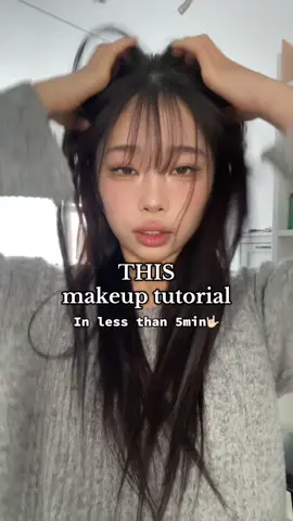 I’m gonna do this makeup every day now, coz look how gorgina🤩 #koreanmakeup #catfishmakeup #wintermakeup #nudemakeup #koreanmakeuptutorial 