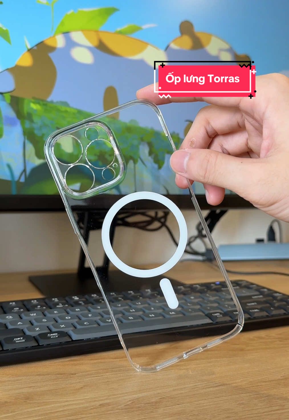 Ốp lưng trong suốt siêu mỏng chống ố vàng, bảo hành tận 1 năm chống ố #oplung #oplungtrongsuot #oplungiphone #review #hangoriviuu 