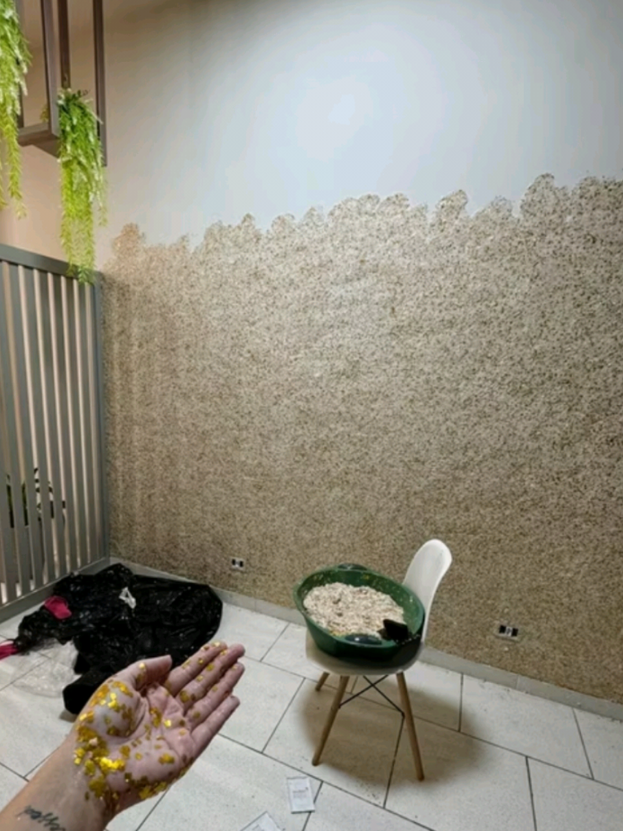 #papeldeparede #papeldeparedeliquido #decoração 