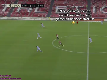 Nico Williams will be the first owner of the new camp nou🤣 #viral #fyp #barcelona #football #ericgarcia 