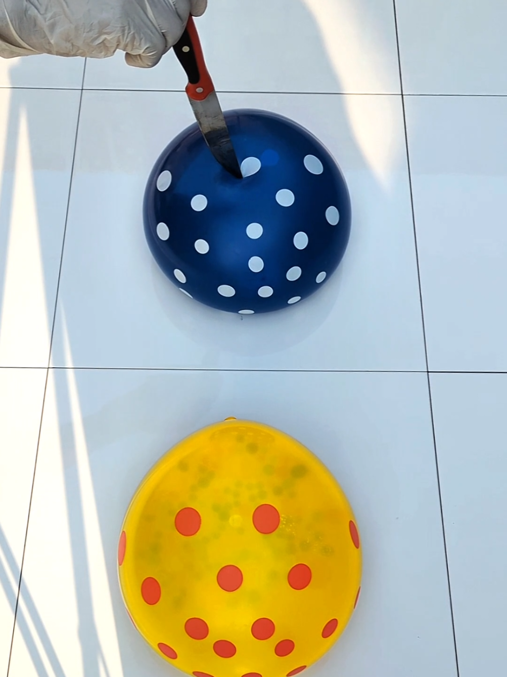 Amazing Water Color Balloons #asmr #popping #colorful #satisfying #balloons 