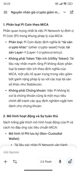 Sách trắng MICA. Tuân thủ pháp lý EU #offerofferoffer✅✅ #picoreteam #pidex #kyb #pitestnet #paywithpi #pi #game #nguoitienphong #kyc #sachtrangpinetwork #token #tokentower #piwallet #token2049 #openmind #pinetworkventures #hesinhthai #node #pinode #EU 