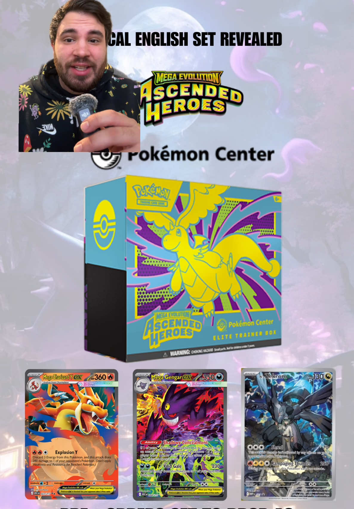 ASCENDED HEROES POKEMON CENTER ETB IS UPON US 🔥👑 #pokemon #pokemoncards #pokemontiktok #pokemoncommunity #pokemontcg 