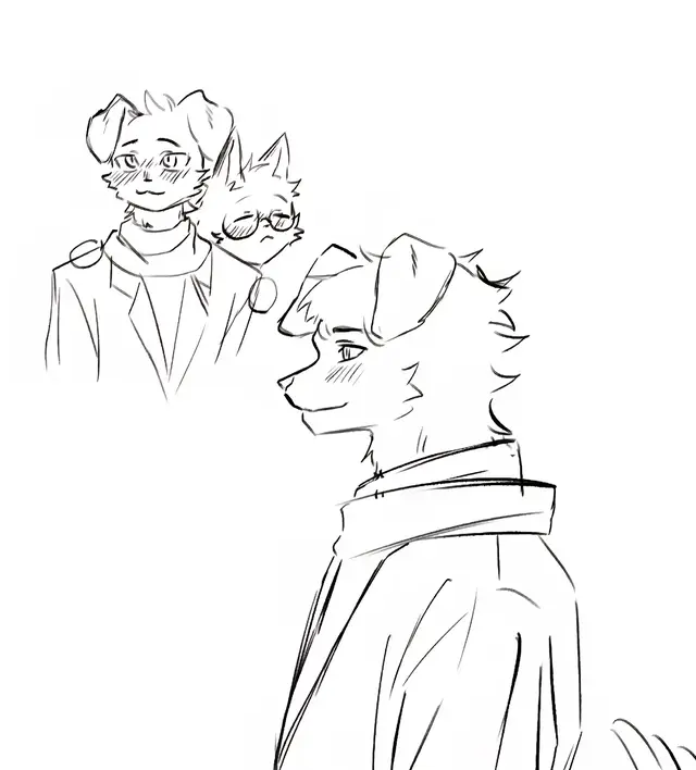 I didn't draw much today