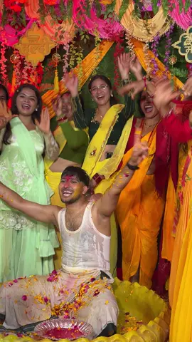 Haldi ma ramailo gardai❤️❤️@Ashish Ojha @samu bist 