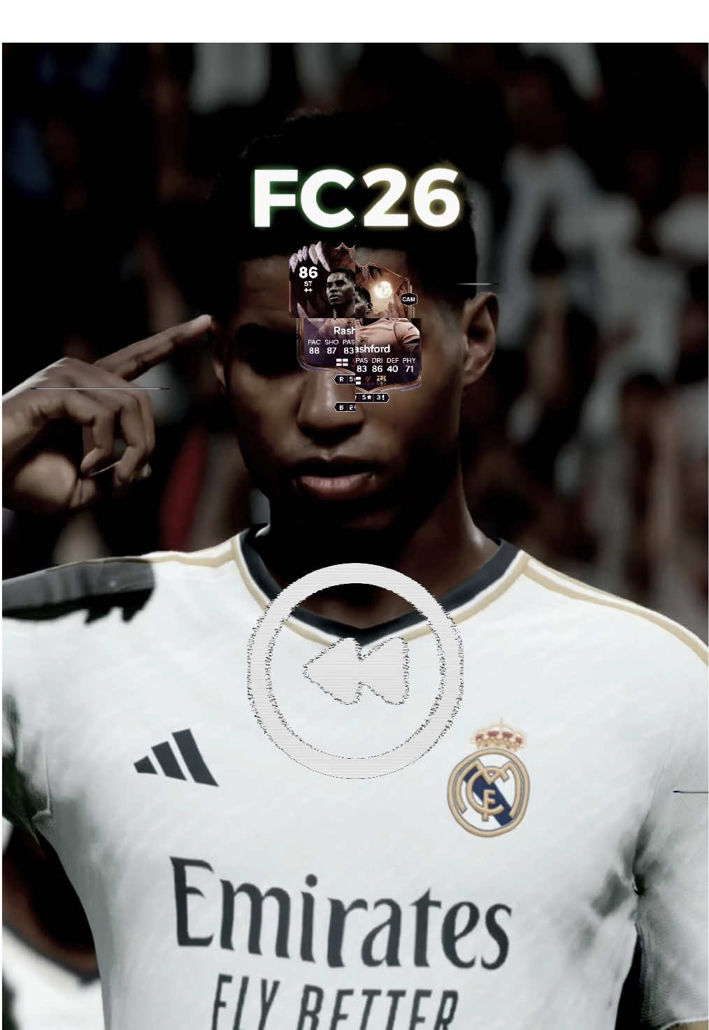 Every defender worst nightmare… Prime Rashford…..😤🔫 #marcusrashford #fc26 #eafc #eafc26 