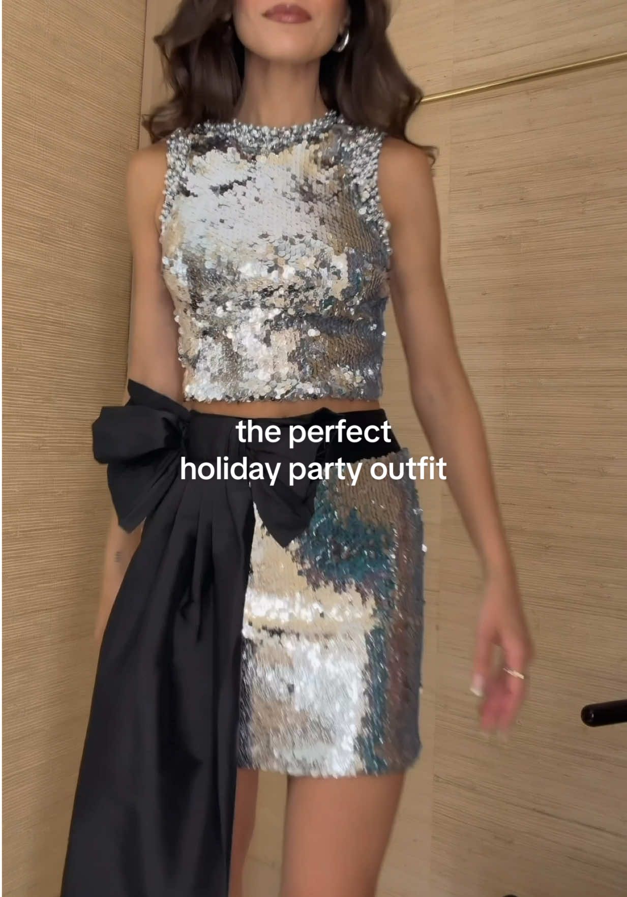 @PatBO never misses!  #holidays #holidayootd #sequindress #festivefashion #ootn