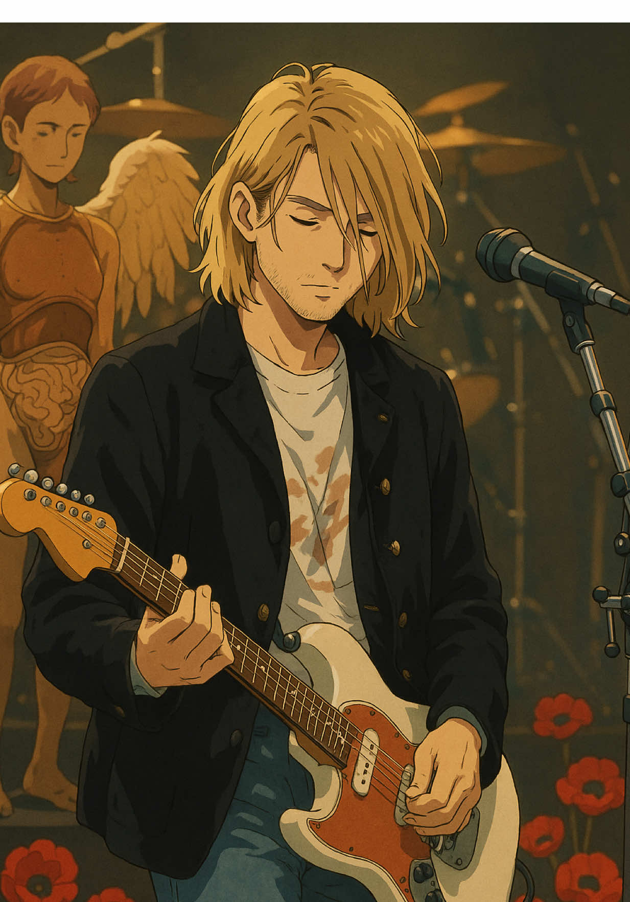 The Nirvana story almost nobody knows… until now. 🎸🔥 #Nirvana #KurtCobain #Grunge #90sRock #MusicStory 