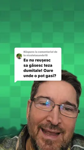 Ca răspuns pentru @nicoletasandu18 