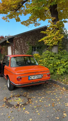 Autumn colours, timeless lines. #BMWClassic #BMWlove #fyp 